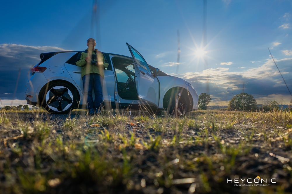 Frank Heumann fotografiert mit der Hasselblad an der DJI für 6K Video. Flüssige, rückelfreie Aufnahmen garantiert.